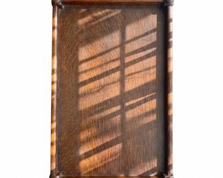 Antique Oak Serving Tray