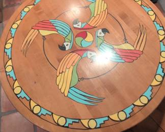 Sticks Walk on the Beach HandPainted Dining Set third image