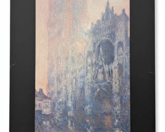 Claude Monet The Rouen Cathedral Series Print