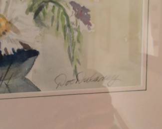 Floral Watercolor Painting by Doc Sullivan second image