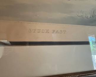 Stuck Fast. A Picture by C. H. Harrison
