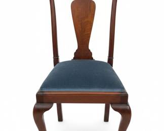 Queen Anne Style Mahogany Side Chair B