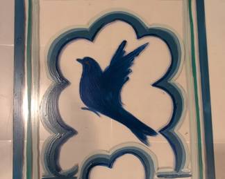 Ernest J. Martino Bluebird Ceramic Tile