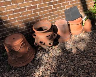 Terracotta Strawberry Planters Assortment