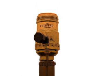 Vintage Stiffel Brass Urn Table Lamp second image