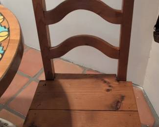 Sticks Walk on the Beach HandPainted Dining Set second image