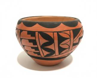 Cypriana Toledo Polychrome Pottery Bowl