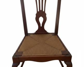 Chippendale Style Mahogany Side Chair with BallandClaw Feet