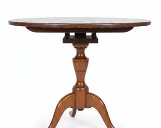Antique Georgian Style Mahogany TiltTop Table