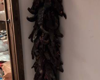 Dried Pasilla Chile Ristra