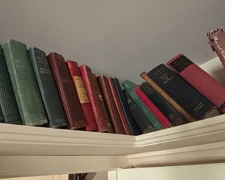 Collection of Assorted Antique Books Decorative Sets Classic Literature