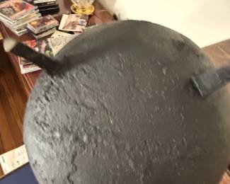 Antique Cast Iron Cauldron with Three Legs