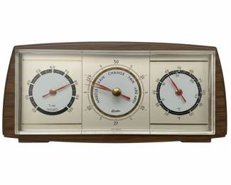 Linden Linden in Weather Station Hygrometer, Barometer, Thermometer
