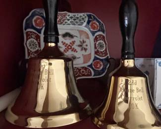 Pair of first and second Bonne Bell Chevrolet K Bells