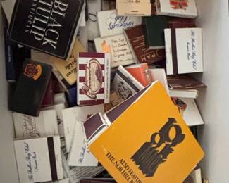 Collection of Vintage Matchbooks