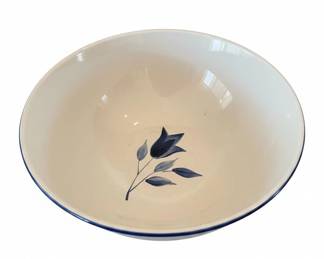 Pfaltzgraff Yorktowne Blue Floral Serving Bowl