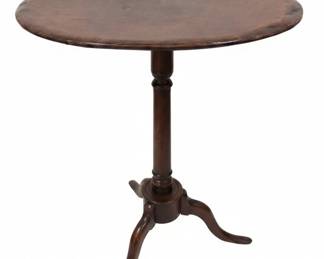 Antique Mahogany TiltTop Pedestal Table