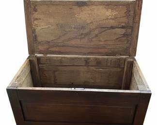 Antique Oak Coffer Chest