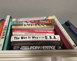 Collection of Western and Native American History Books