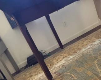 Dark Wood Dining Table