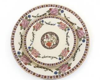 Spode Chinese Rose Porcelain Plates