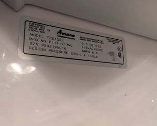 Amana Refrigerator TZQL second image