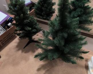 Artificial Christmas Trees Set of
