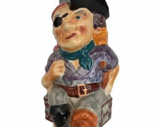 Shorter Son Long John Silver Pirate Character Jug