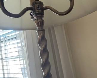Vintage Barley Twist Floor Lamp