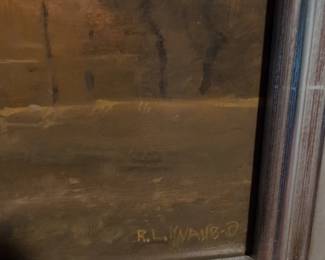 R.L. NaubO Landscape Oil Painting second image