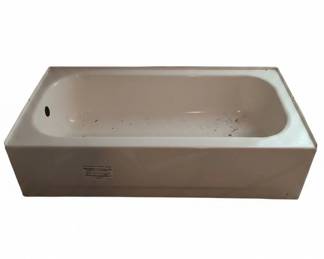 Salvaged Cast Iron Alcove Bathtub