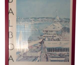 Balboa Pavilion, Spring  Poster by Ruth Hynds