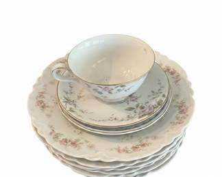 Vintage Paragon Victoriana Rose Teacup and Saucer Set