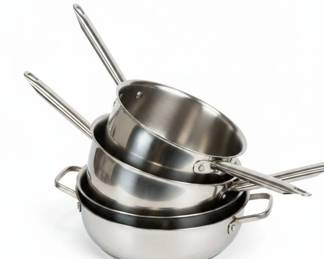 AllClad Stainless Steel Cookware Set