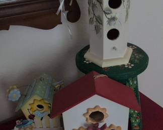 HandPainted Decorative Birdhouses