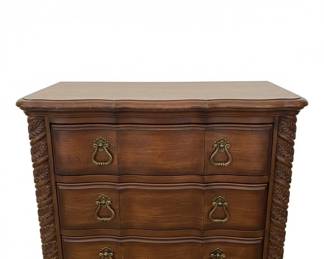 Vintage Hooker Furniture French Provincial Cherry Wood Dresser