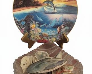 Franklin Mint Dolphin Series Collector Plate