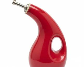 Red Rachael Ray Stoneware EVOO Dispensing Bottle
