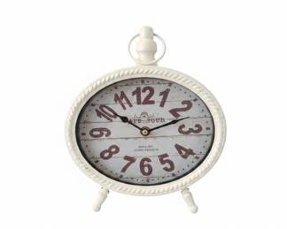 Vintage Cafe Tour Desk Clock