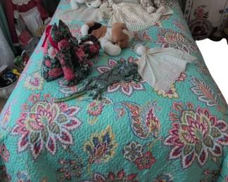 Cozy Line Home Fashions Paisley Quilt Set