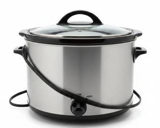 CrockPot Quart Stainless Steel Slow Cooker