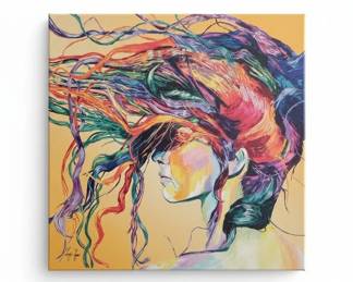 Windswept Print by Linzi Lynn