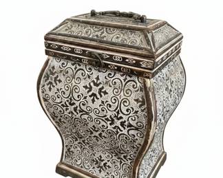 Ornate Bone Inlay Decorative Box