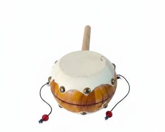 Mexican Spinning Drum Monkey Drum