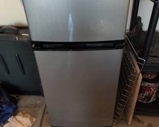 Magic Chef . Cu. Ft. Door Mini Fridge in Stainless Look