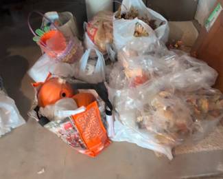 Assorted Fall Decorative Items