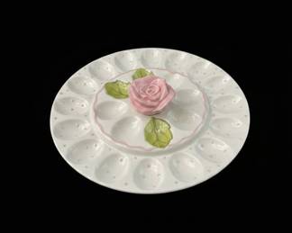 Franciscan Desert Rose Deviled Egg Platter