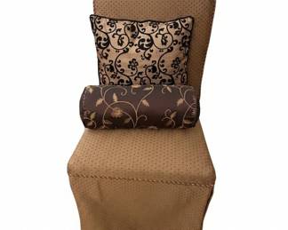 Accent Chair with Decorative Pillows second image