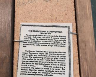 Navajo Sandpainting Framed Art second image