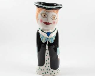 Susan Paley by Ganz Bella Casa Millie Ceramic Figural Vase